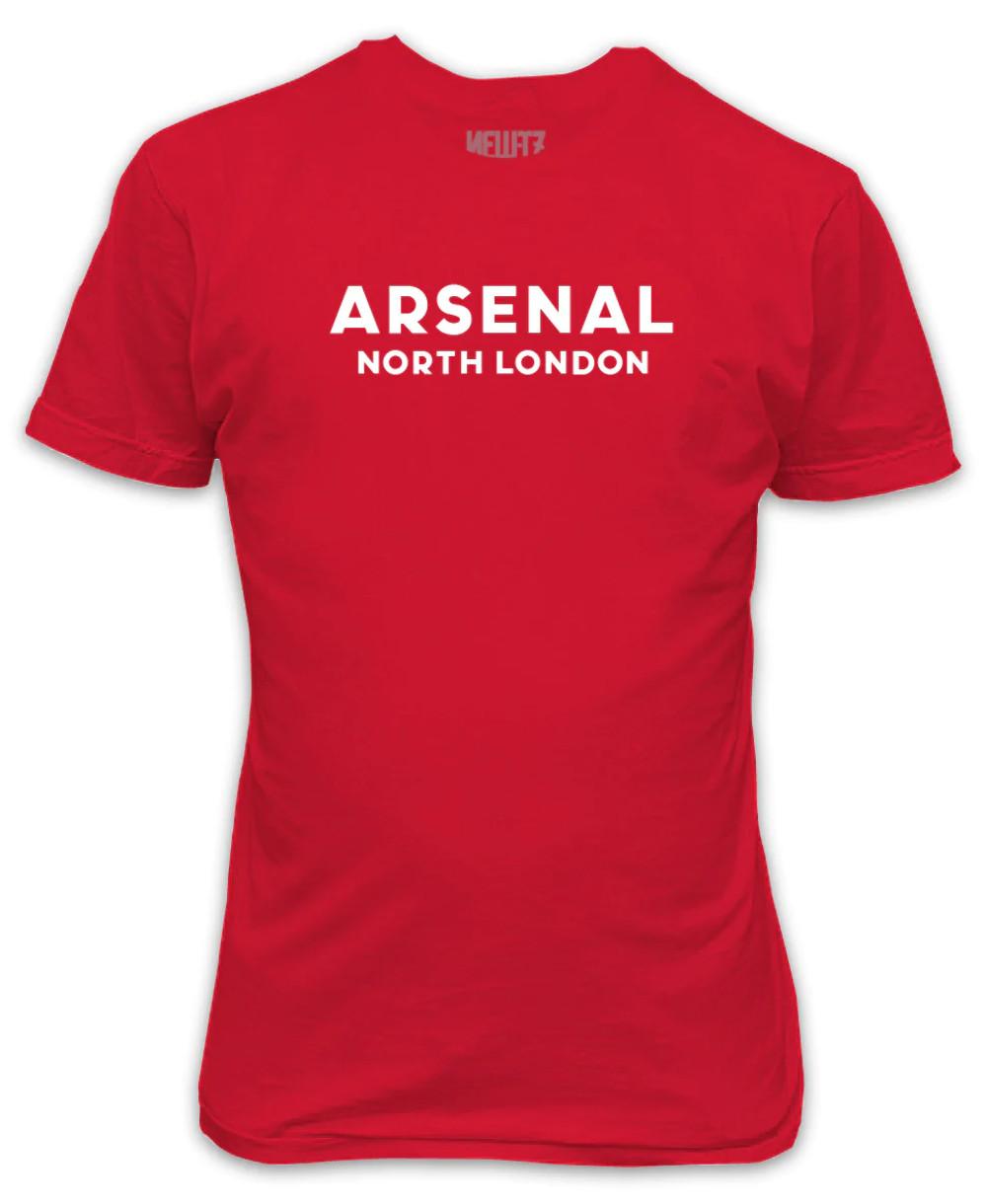 Arsenal North London Red T-Shirt Gunner s fan top XXL