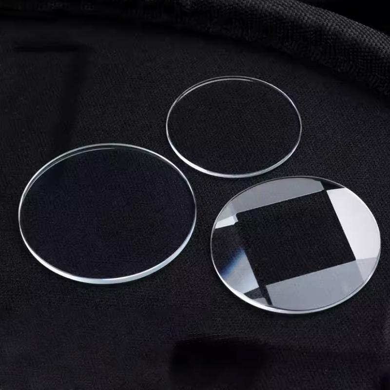 Clear Mineral Glass Mirror Watch Parts for Casio Watch Mask EF-130 305 312 500 503 521Watch Accessories Mineral Glass