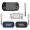 Silicone Protector Shell Sleeve Shockproof Soft Skin Cover Case Anti-Scratch with Lanyard for ANBERNIC RG40XX H Game Accessories