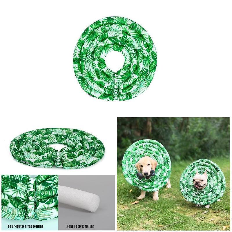 Buy WaterResistant ECollar Protective Foam Recovery Elizabethan EPE Collars Fabric Pet Cats