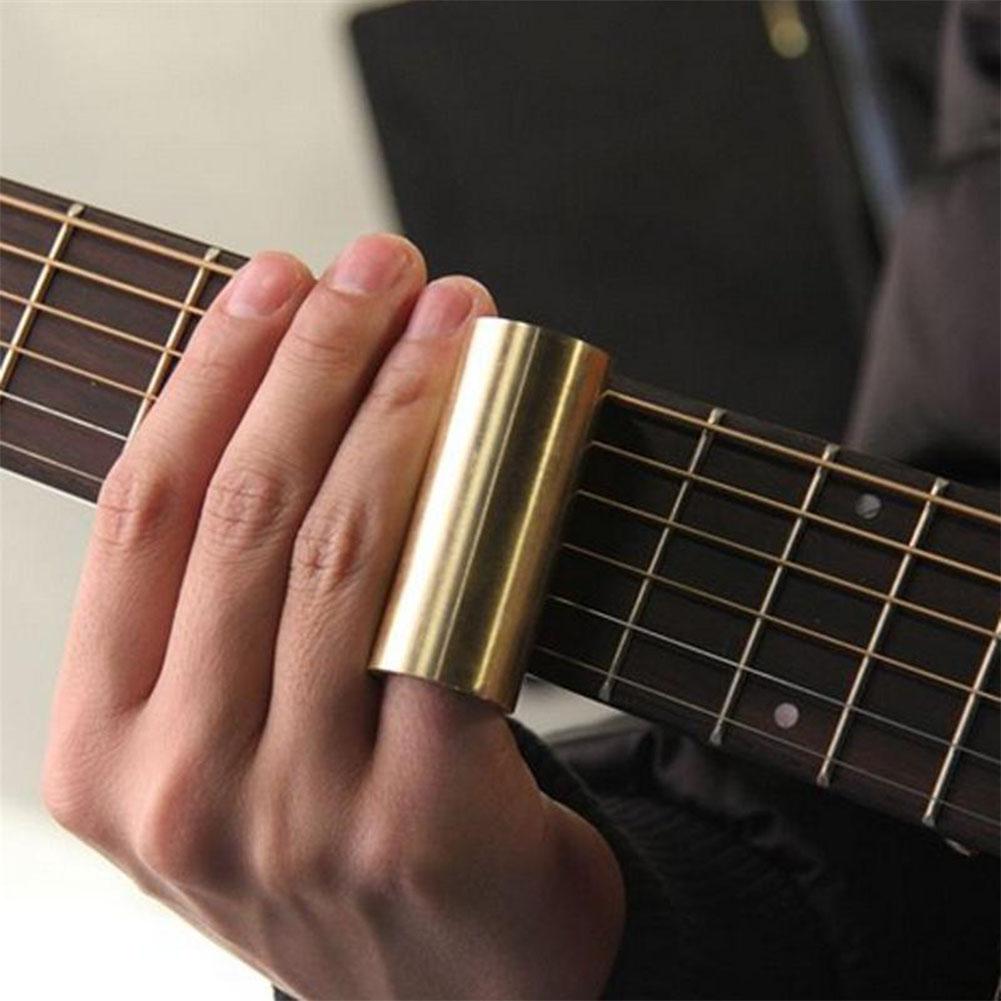 Guitar Slide Stainless Steel String Finger Tube Slider for Stringed Instrument Ukulele Parts