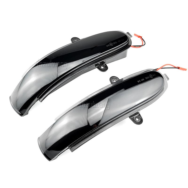 For Mercedes Benz C Class W203 S203 CL203 2001-2007 Dynamic Turn Signal LED Side Mirror Indicator Blinker Sequential Light