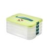 Home Dumpling and Wonton Freezer Box: Multi-layer Transparent Storage for Fresh-Keeping