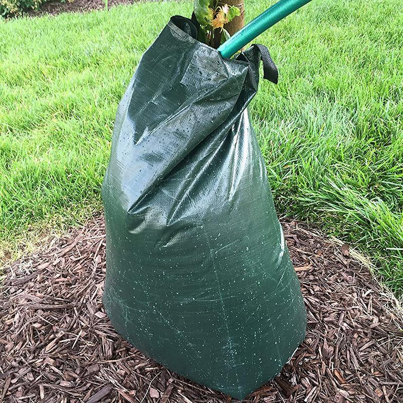 20 Gallon Irrigation Drip Bag Tree Drought Preventions Watering Tree Bag PE Woven Bag Tree Soaking Device