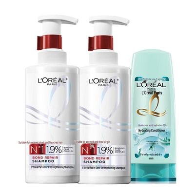L'Oreal Hair Strengthening Shampoo & Hydrating Conditioner Set