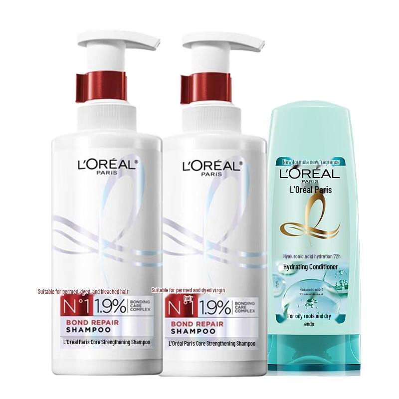 

L Oreal Hair Strengthening Shampoo & Hydrating Conditioner Set