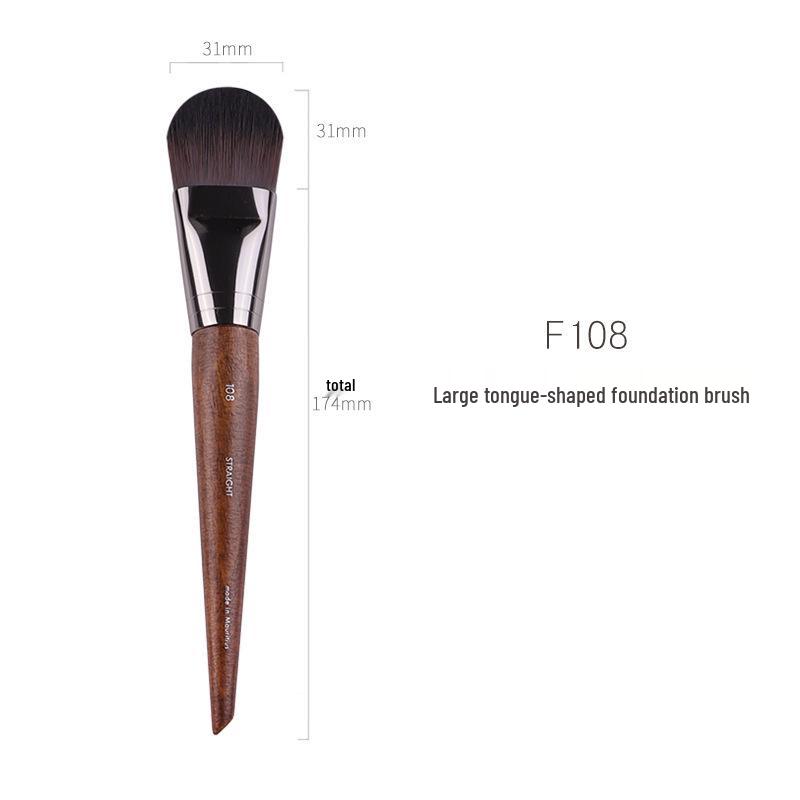 Zhenzhi Hall Soft Makeup Brush Set: Foundation, Concealer, Powder & Eyeshadow Brushes