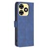 BINFEN COLOR For Infinix Smart 8 4G Phone Cases Wallet Stand Geometry Imprinted Leather Cover