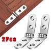 2 Pieces of 180 Degree Foldable Hinge Flip Screw Hinge Sewing Machine Cabinet Door Hinge Furniture