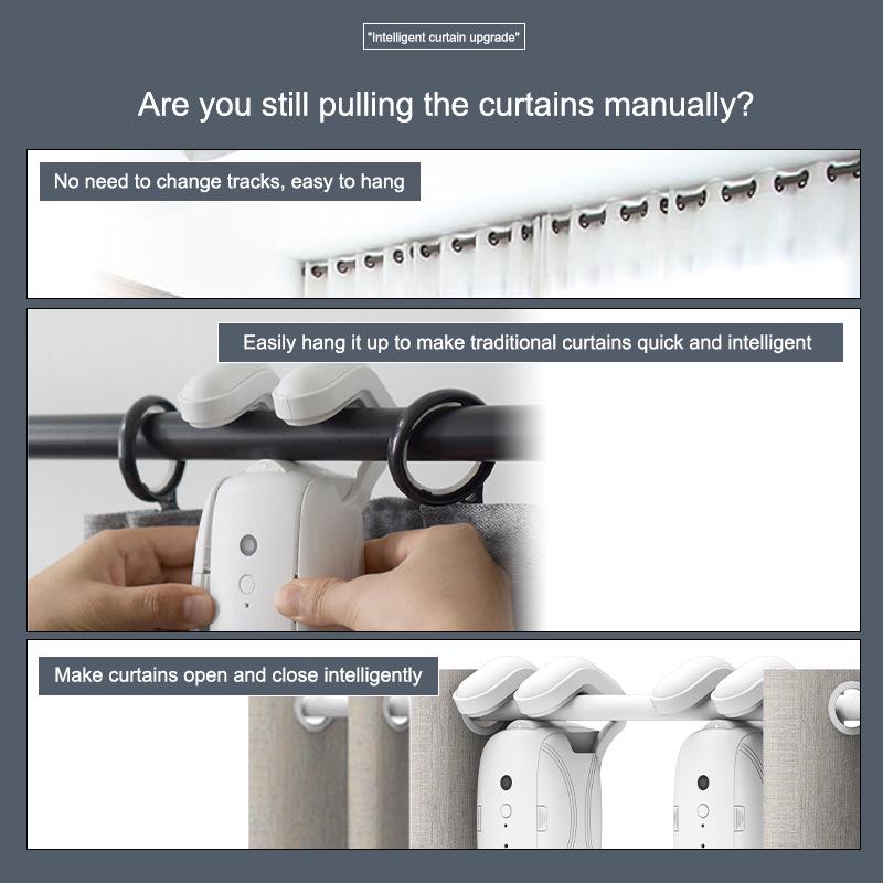 Smart WiFi Curtain Motor: Voice-Controlled Electric Curtain Companion