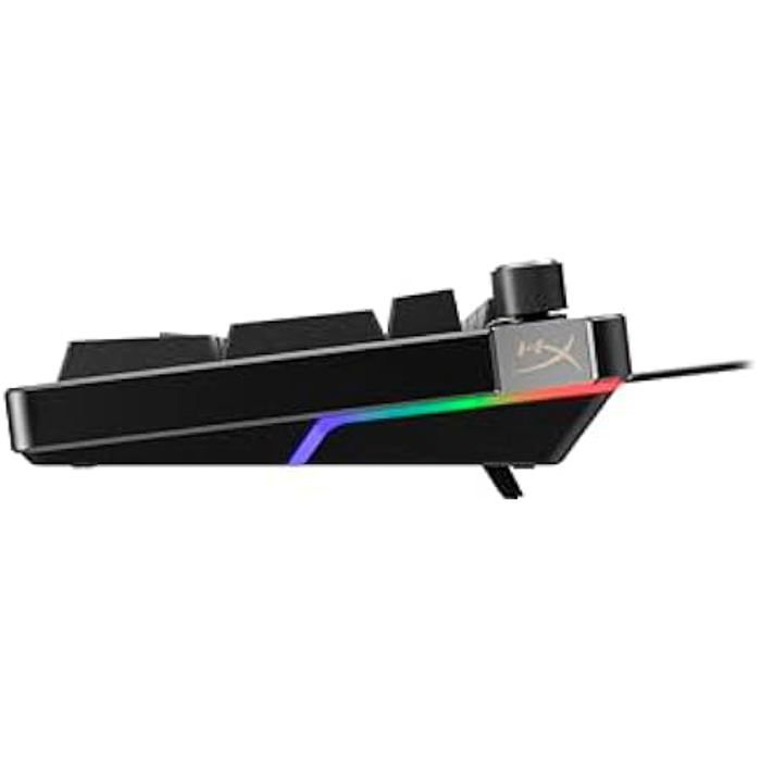 Clavier Gaming Mécanique - HyperX - Alloy Rise - Hot Swap - Éclairage Intelligent - Commandes Multimédias
