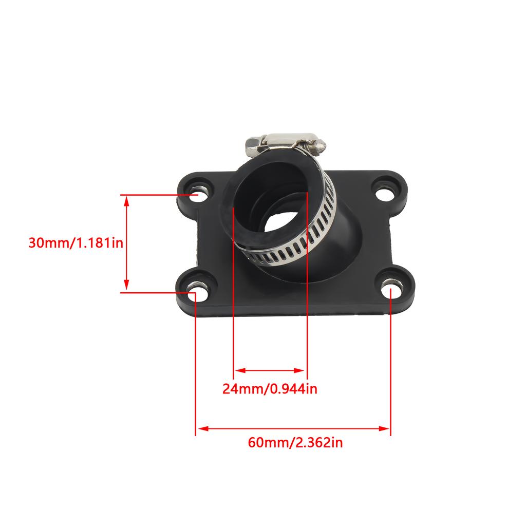 Motocross Intake Manifold For KTM 50 SX 2002-2008 50SX Motorcycle Rubber Intake Pipe Manifold Boot Water Cooled Inlet Enduro
