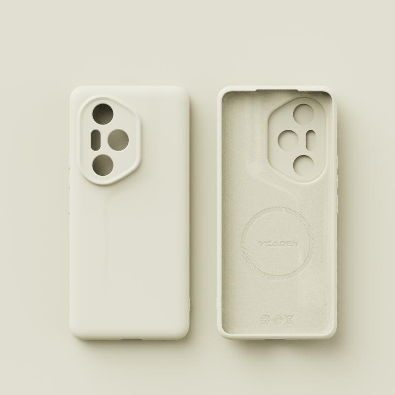 For Wireless Charge Magsafe Soft Liquid Silicone Phone Case For Huawei Honor 300 200 Pro 90 70 50 Magnetic Slim Protection Cover