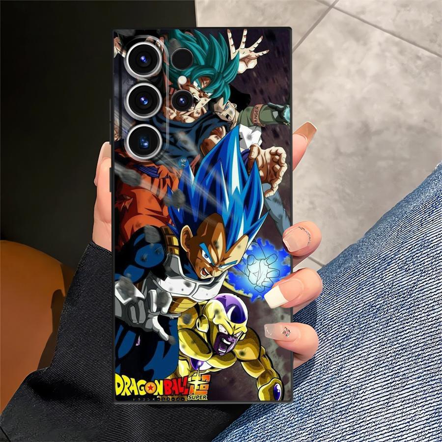 Case for Samsung Galaxy S26 S20 S10 S9 S21 FE Note 20 Ultra 8 9 10 S25 Ultra S23 S24 Plus Funda Phone Cover Dragon Ball Anime