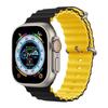 Ремешок из двухцветного силикона Apple Marine для часов 8/7/SE/Ultra Sports