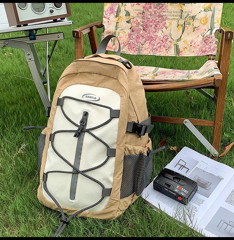 Unisex Water-Resistant Cycling & Hiking Backpack - Large Capacity, Lightweight