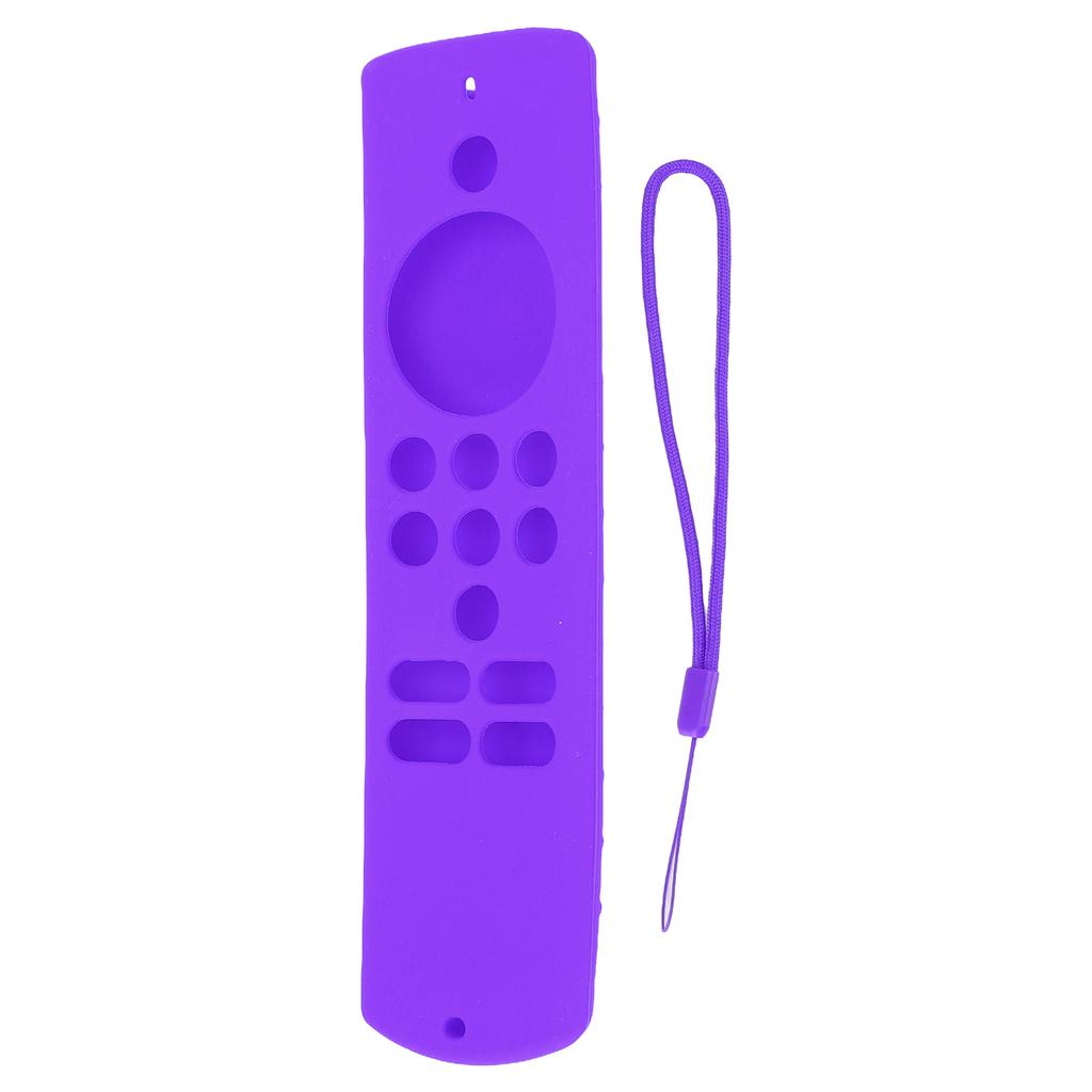 Remote Control Cover Silicone Soft Anti Slip Shockproof Protective Remote Sleeve With Lanyard for