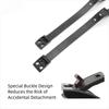 Wide Buckle Type Scuba Cutter Strap Adjustable Band Rubber Diving Strap  For Frequent Ocean Use