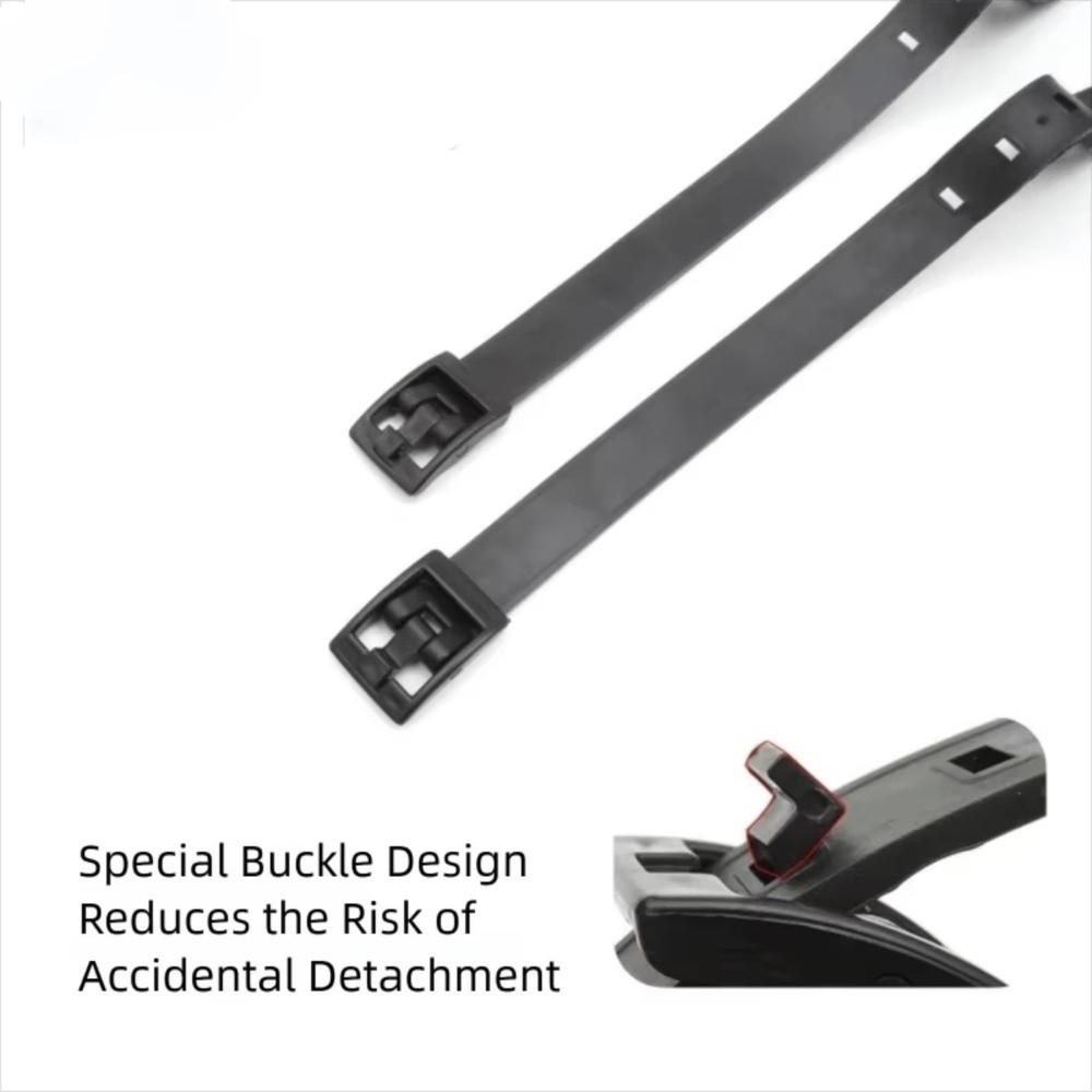 Wide Buckle Type Scuba Cutter Strap Adjustable Band Rubber Diving Strap  For Frequent Ocean Use