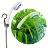 USB Rechargeable Camping Electric Shower Head ABS Handheld Shower Pump  Beach