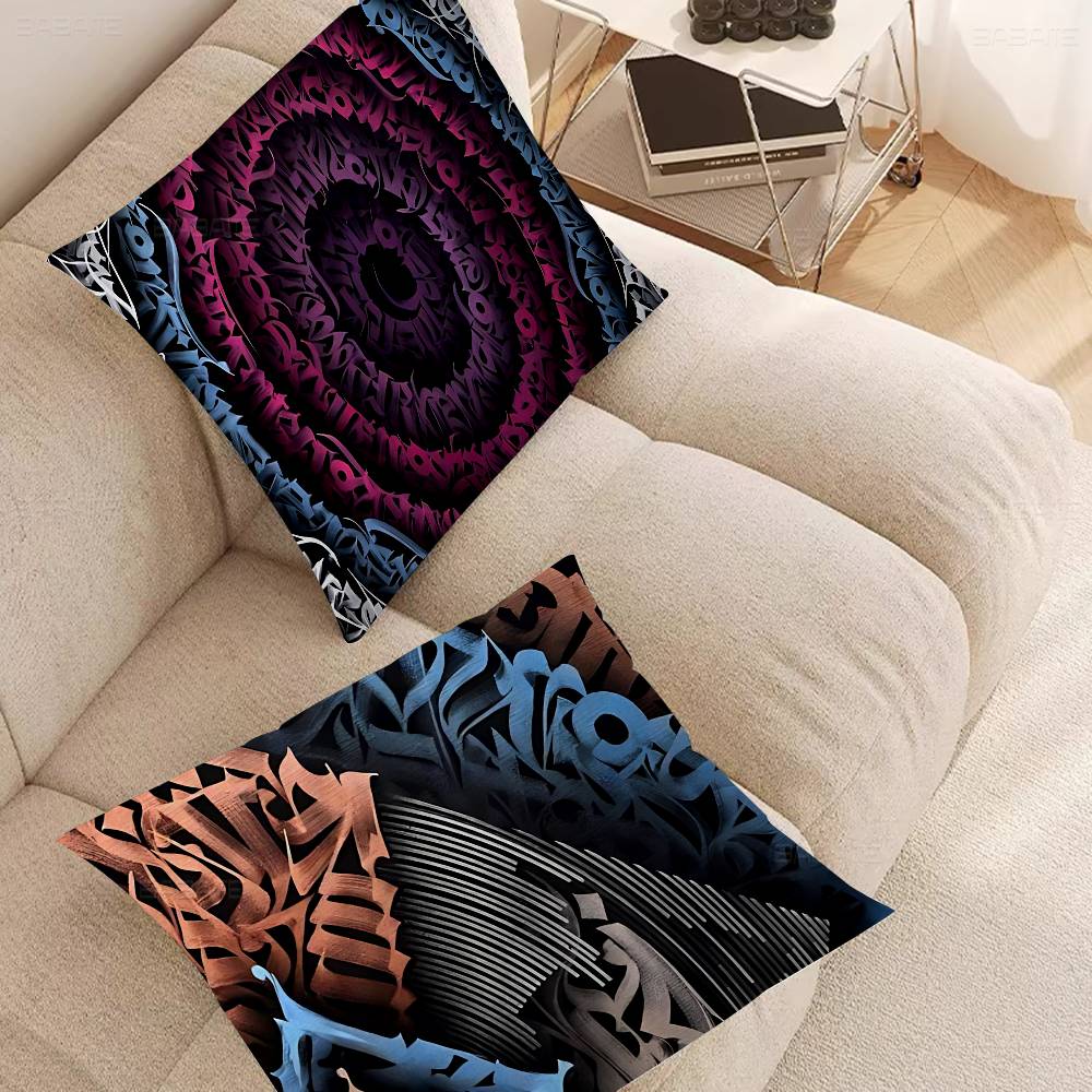 Pokras Totem Design Lampas Personalized picture text home decorative pillows Household Gifts 45x45cm