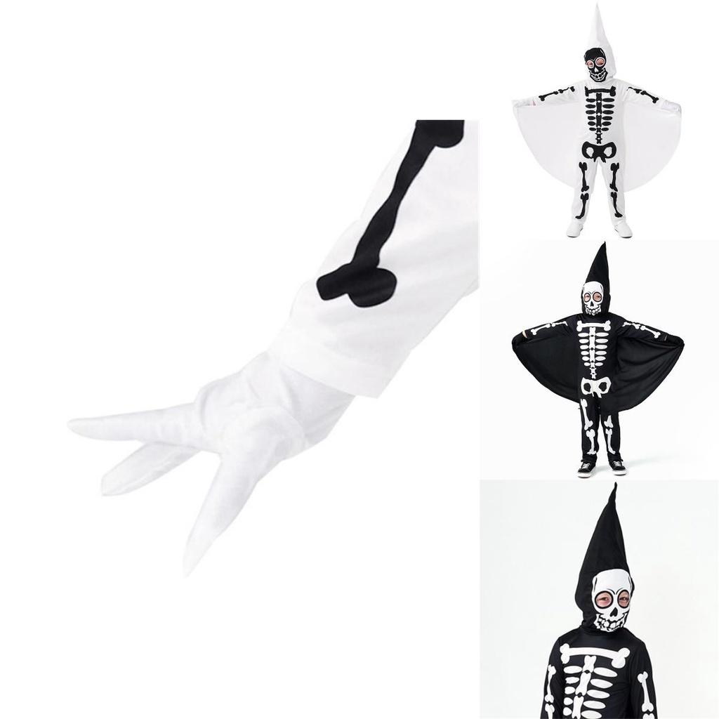 Halloween Costume For Kids Unique Skull Cosplay Outfit For Parties And Performances