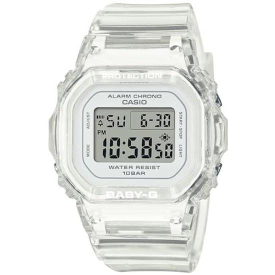 Наручные часы Casio Baby-G BGD-565US-7JF Женские Белый Скелет Модные