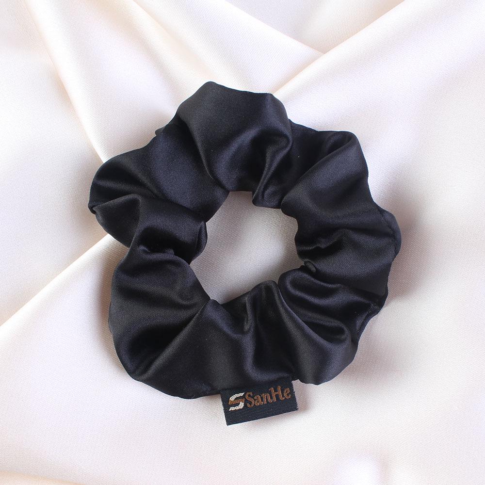 Vintage High-Elastic Korean Hairband and Scrunchie Set