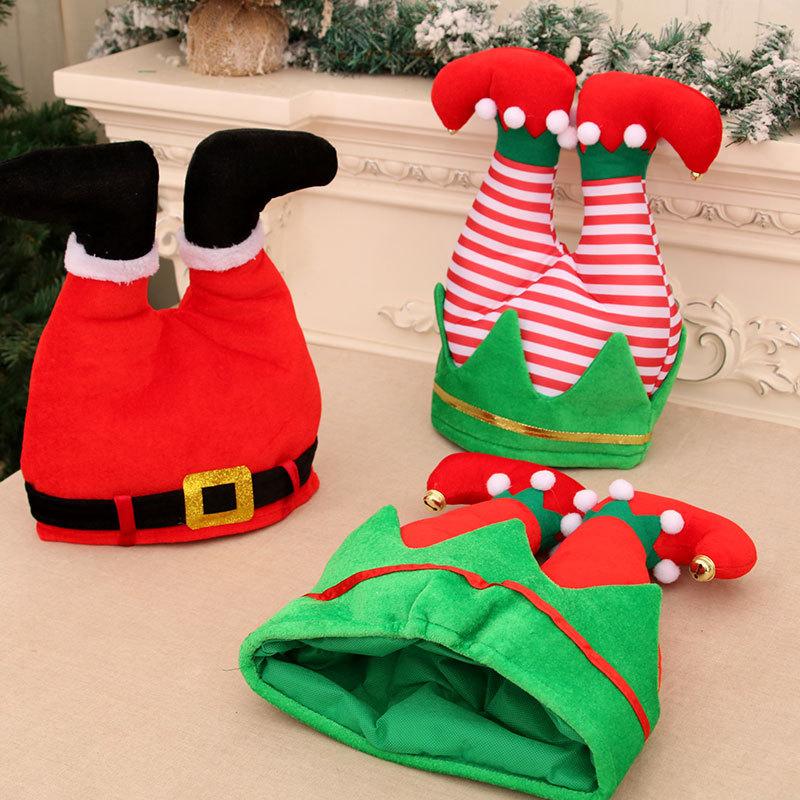 Santa Hat Elf Clown Hat Christmas Decorations Christmas Gift Old Man Hat