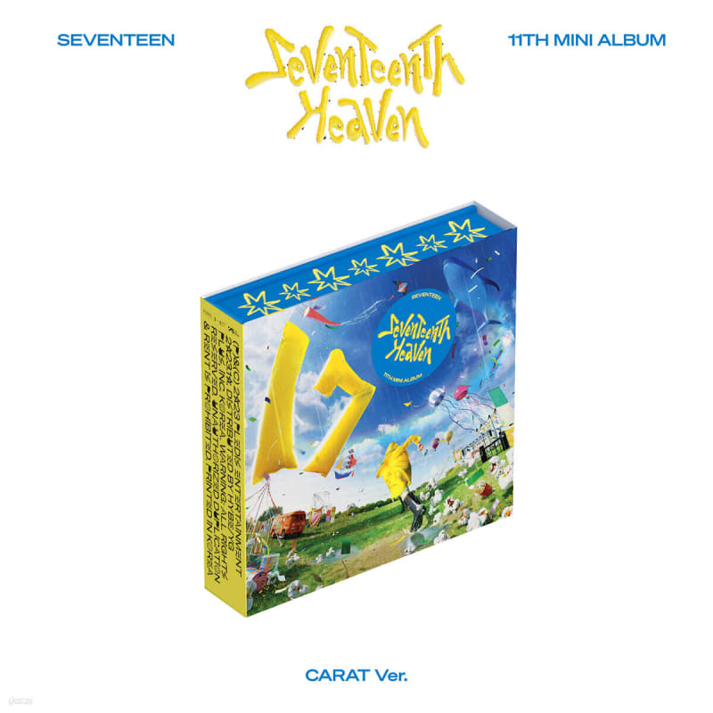 

SEVENTEEN - 11th Mini Album: SEVENTEENTH HEAVEN [CARAT ver.]