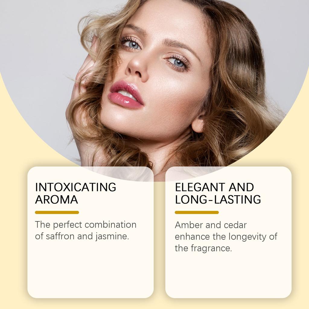 Saffron Jasmine Inspired Perfume, Natural And Fresh Long-lasting Jasmine Perfume Spray30ML