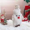 Cartoon Christmas Doll Handmade Xmas Desktop Ornament Cute Christmas Tree Decoration  Hotel