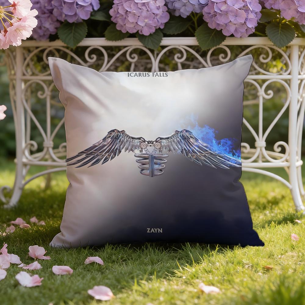 Copricuscino Z-Zayn cantante M-Malik Copricuscino a Doppia Scena per Casa e Auto: Reversibile per un Comfort Premium