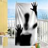 Halloween Beach Towel Quick-Dry Soft Microfiber Comfortable Lightweight Suitable for Sports, Travel, Swimming, Yoga, Bathroom, Beach, And Pool