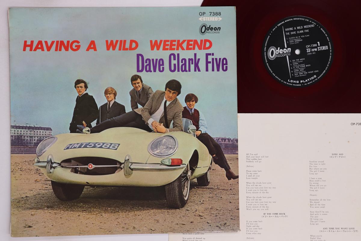 

LP Пластинка DAVE CLARK FIVE Веселые выходные OP7388 EMI 1965 Япония Рок Б/У