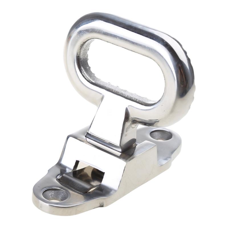 304 Stainless Steel Folding Marine Boats Mast/Transom/ Ladder Steps Safe Pedal