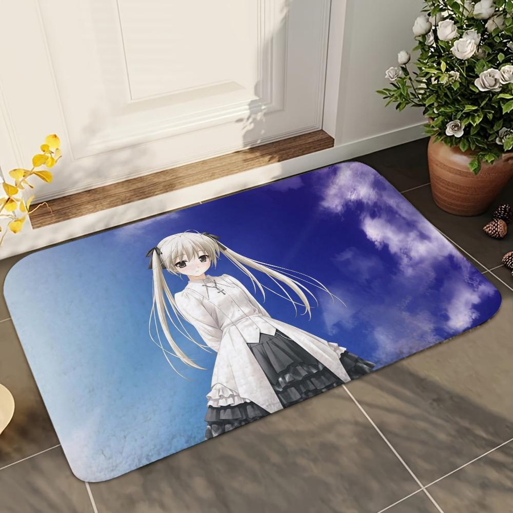 1pc Yosuga No Sora Bathroom Absorbent Mats Anti-Slip Mats Home Decor Supplies Carpets Home Kitchen Floor Mats