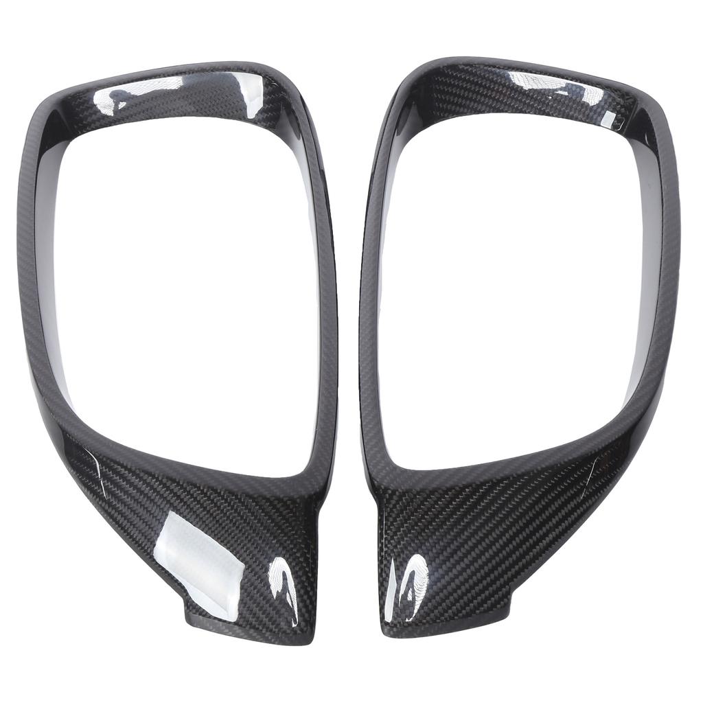 Pair of Front Grille Insert Cover Frame Carbon Fiber Decoration Replacement for M3 F80 M4 F82