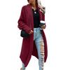 New Fashion Long Cardigan with Bat Sleeves Sweater Jacket for Women