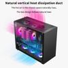 Translation Gaming Computer Case With Grip Handle Cooling Pc Tower For M-Atx/Itx Motherboard Usb3.0 338Mm Graphic Card Length