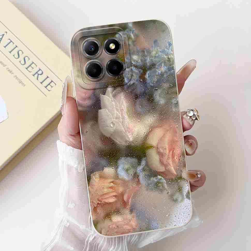 Funda For Honor X8 5G Case New Fashion Flower Shockproof Phone Cover For Honor X8 X6 X 6s X6s 4G 5G HonorX8 Capa