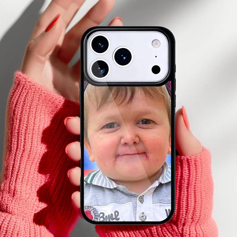 Cute Funny Hasbulla Bumper 16 Phone Case for iPhone 17 16 15 14 13 Pro Max Back Cover for 12 11 Pro Coque