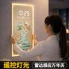 Luxury Led Wall Clocks Digital Living Room Interior Modern Silent Clock Wall Design Creative Orologio Da Parete Home Decoration