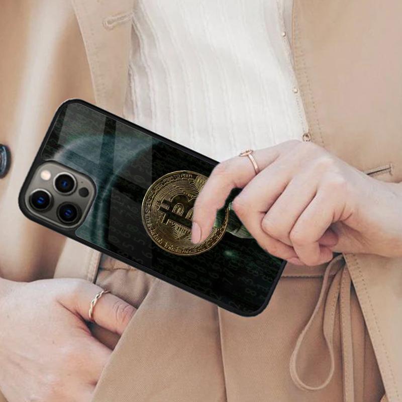 Bitcoin BTC Crypto Magnetic Phone Case For APPLE iPhone 17 Air 16 14 13 12 Pro Max 15 Plus Wireless Charge With MagSafe Cover