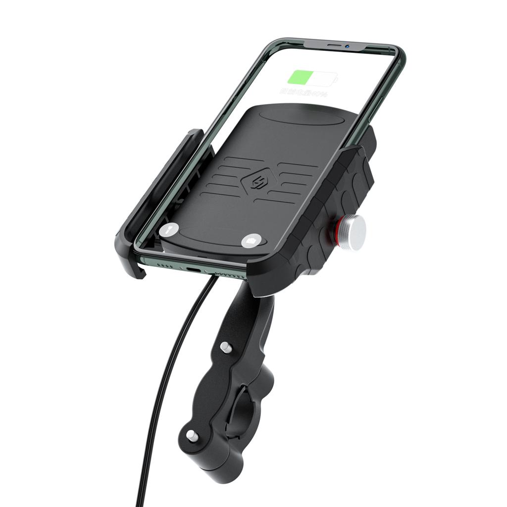 Kabellose Ladehalterung 15W Handy-Verlängerungshalterung für Motorrad Motorrad Generisch