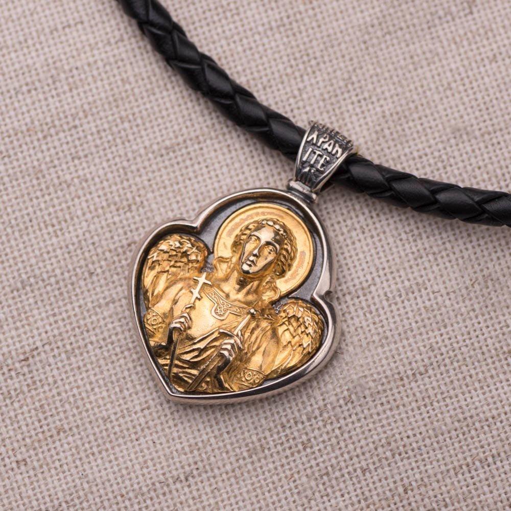 

Підвіска Ікона (позолота) Oniks срібний