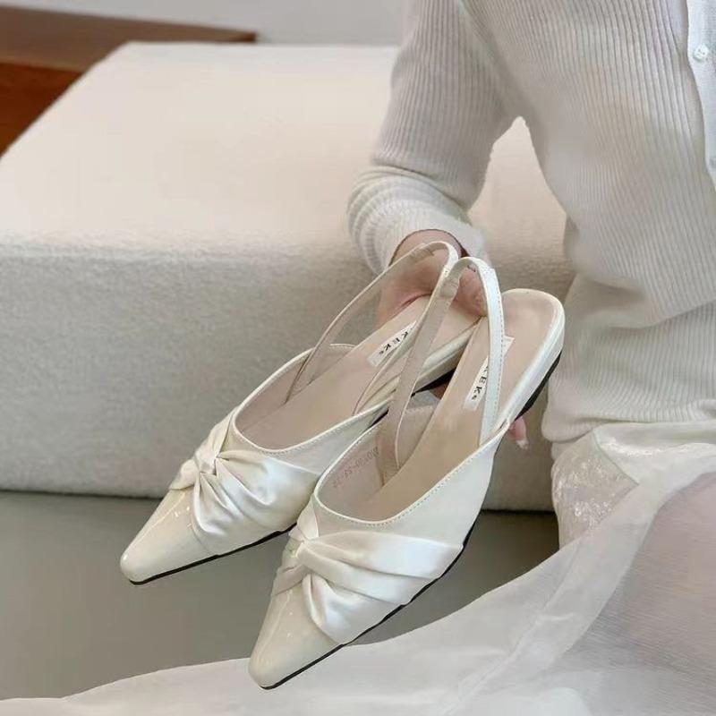 

Fashion 2025 New Ladies Shoes Closed Toe Women s Sandals Fashion Dress Summer High Quality Best Seller Comfortable Shoes for Women 35 покинуть белый