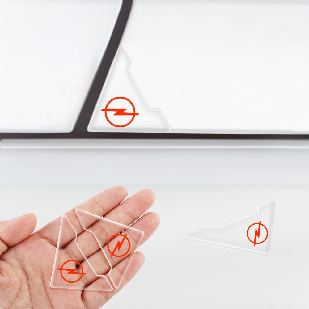 2/4PCS Car Door Corner Cover Anti-Collision Scratch Protector Stickers for Opel Astra H G Insignia Mokka Zafira Corsa Vauxhall