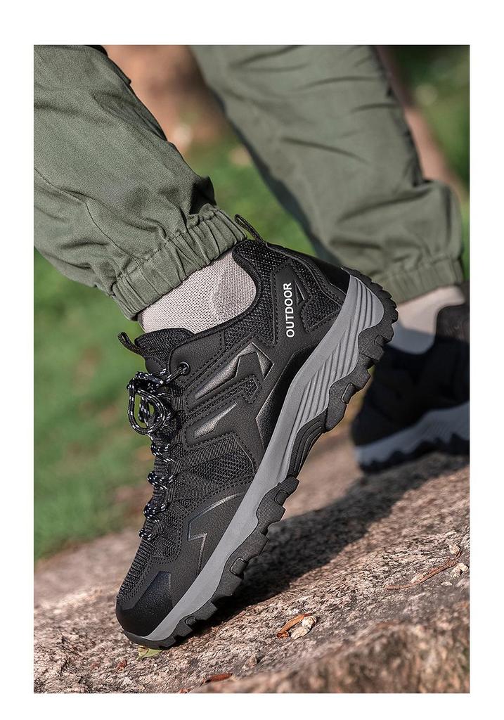 Stylish Non-slip Breathable Hiking Shoes - Men's & Women's Outdoor Anti-collision Footwear