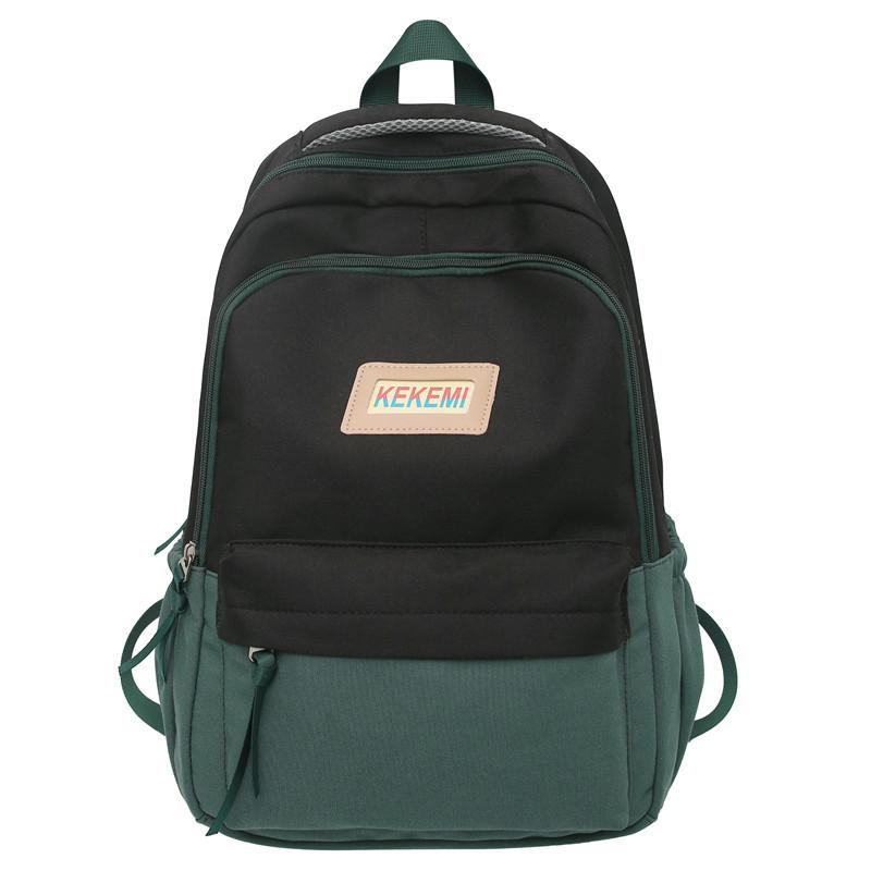 Nylon Simple Modern Lightweight Backpack With Adjustable Straps For Daily Use